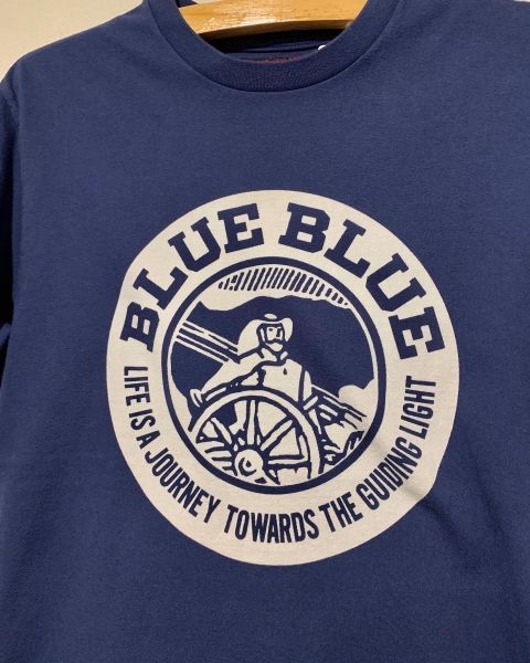 ブルーブルー / BLUE BLUE / FISHERMANプリントTシャツ