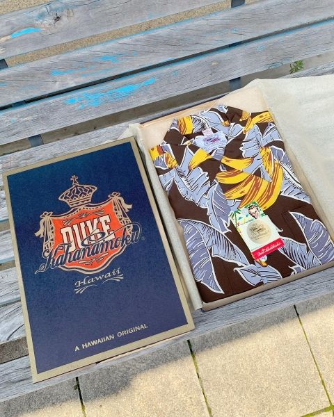 DUKE KAHANAMOKU - SPECIAL EDITION ALOHA SHIRTS- DUKE’S BANANA LEAF