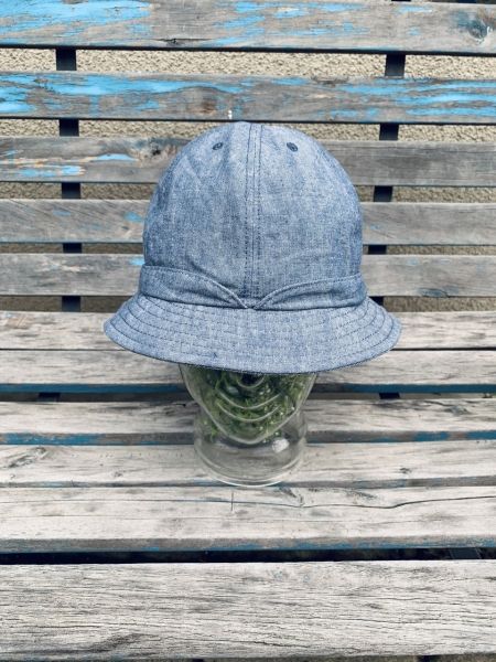 ハイアー / HIGHER / CHAMBRAY SNAIL HAT
