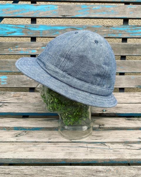ハイアー / HIGHER / CHAMBRAY SNAIL HAT