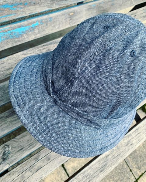 ハイアー / HIGHER / CHAMBRAY SNAIL HAT