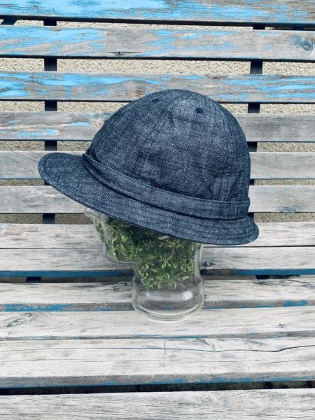 ハイアー / HIGHER / CHAMBRAY SNAIL HAT