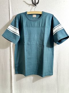 WHITESVILLE / ホワイツビル 14/- HALF SLEEVE FOOTBALL T-SHIRT / 半袖フットボールTシャツ / WV79145 グリーン(145)