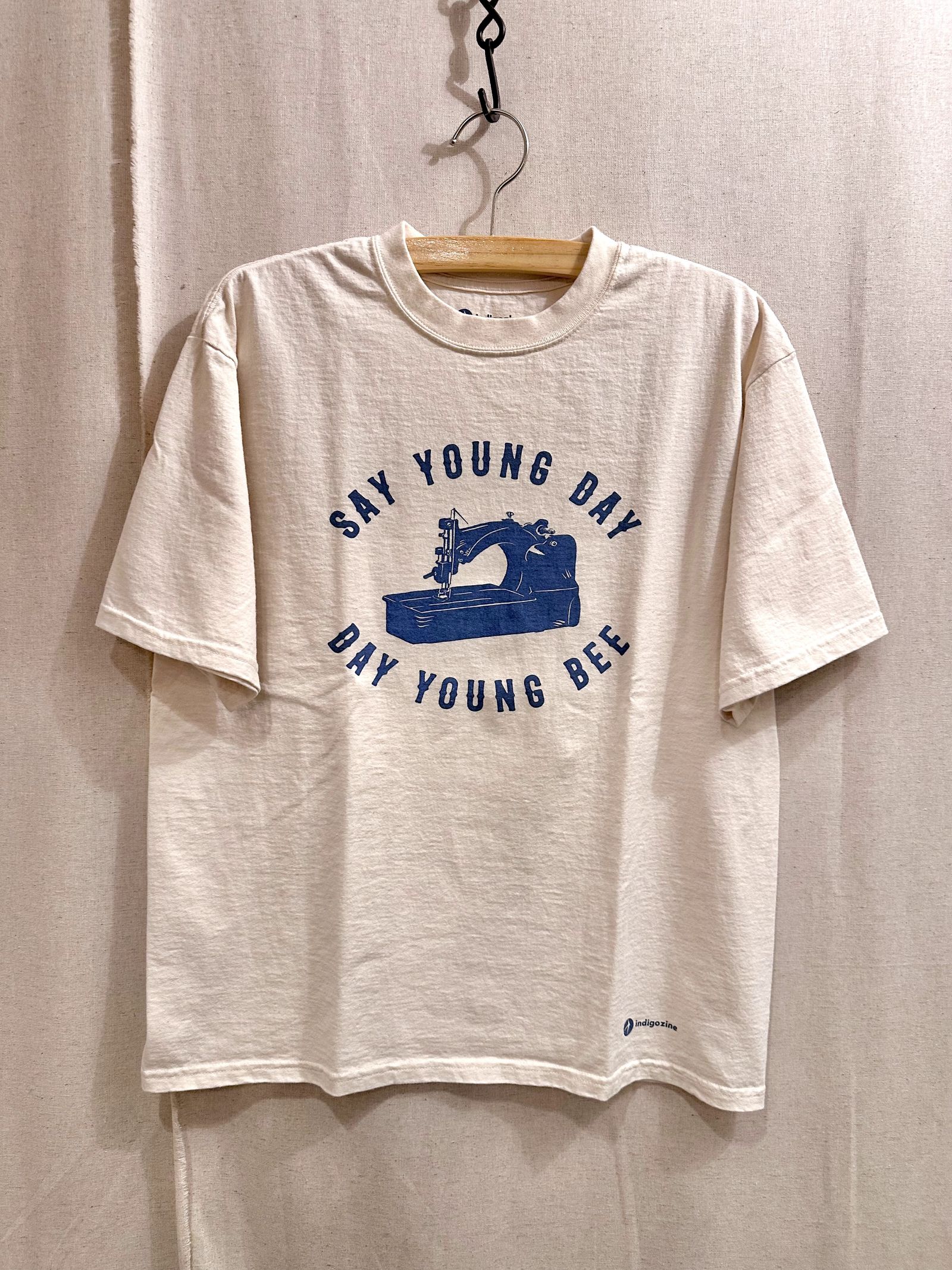 indigozine / Forever Young Tee  / Tシャツ /ナチュラル