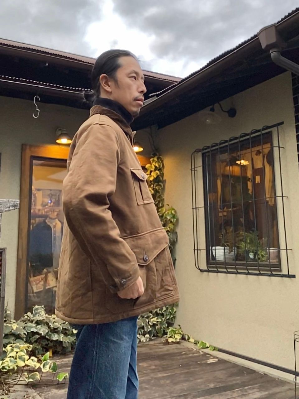 F2427 HUNTING JACKET / BROWN