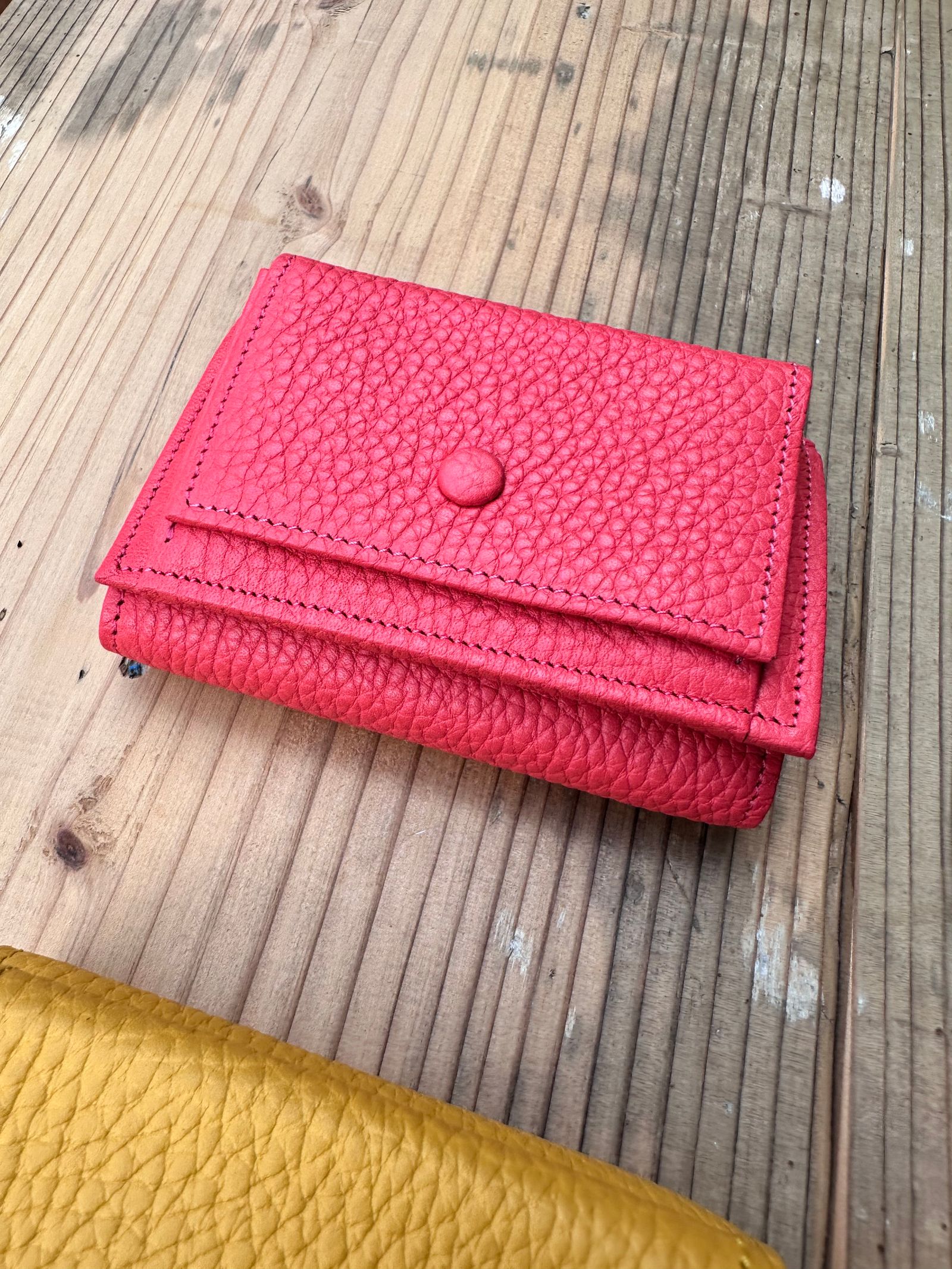TAURILLON Compct Wallet / トリヨンラグーン コンパクトウォレット / ROSEJAIPUR ピンク