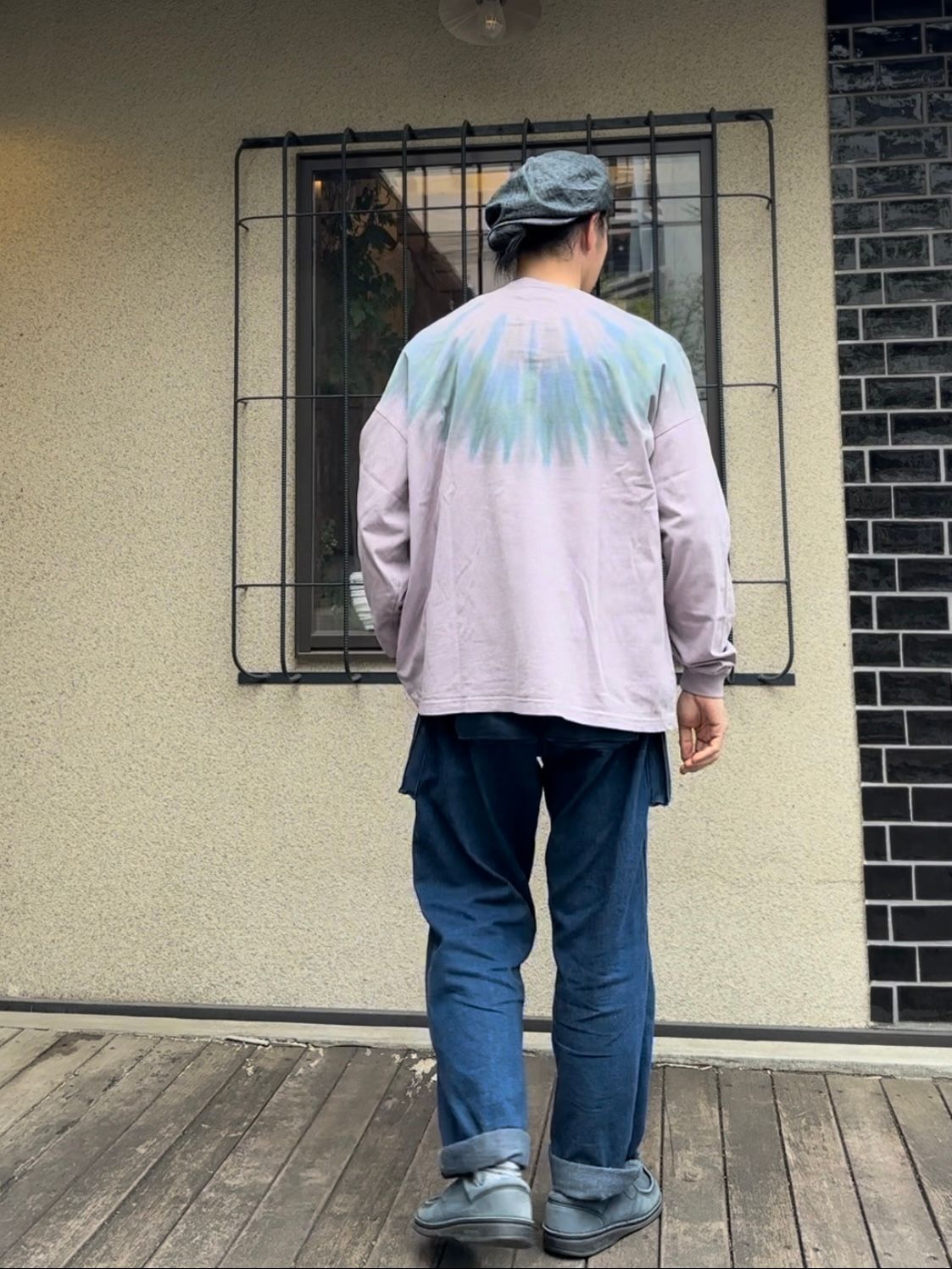 Nasngwam.×JAVARA / FEATHER L/S TEE / 辰