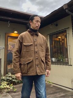 F2427 HUNTING JACKET / BROWN