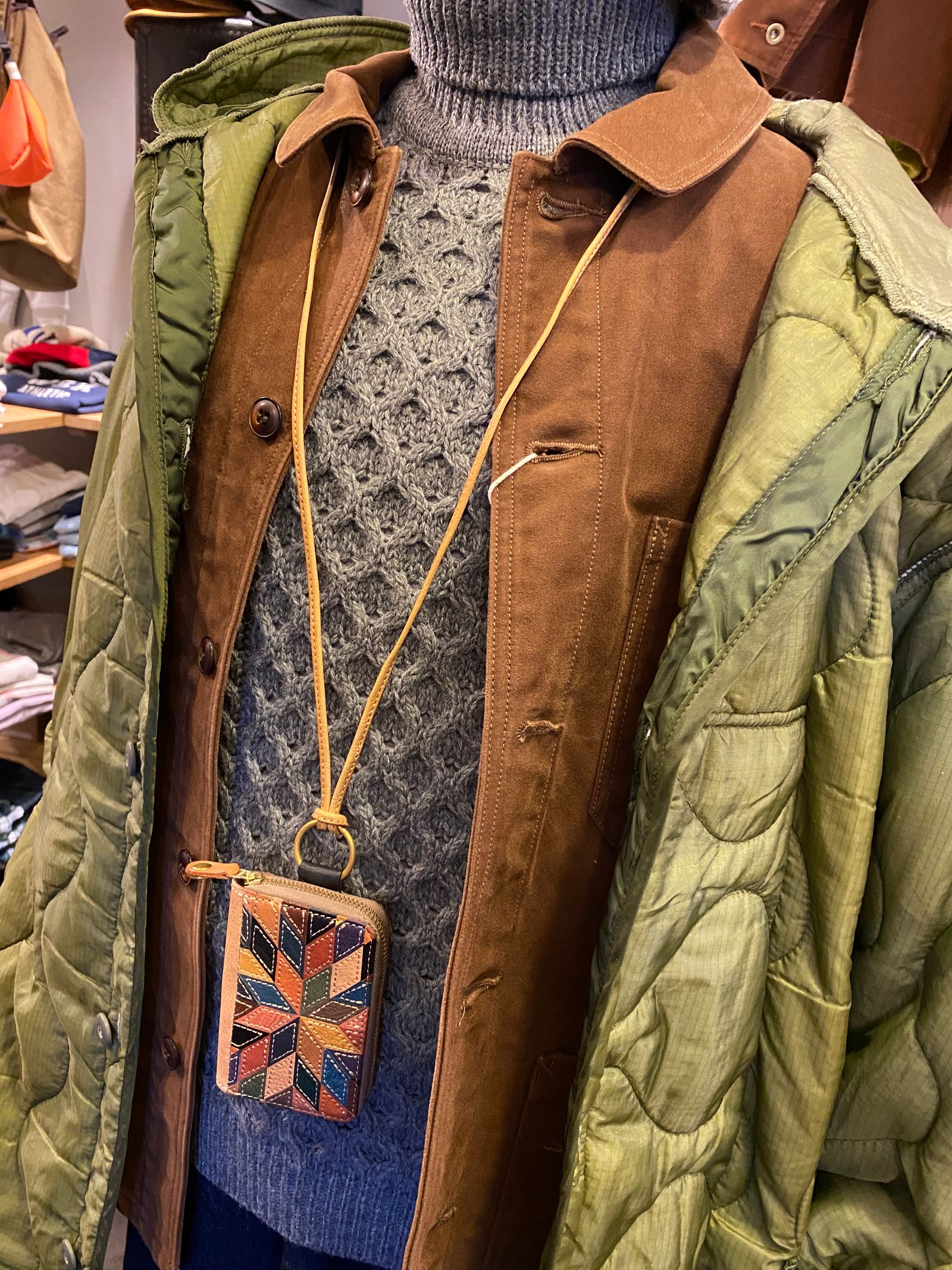 NECK LACE LONESTAR WALLET / MULTI