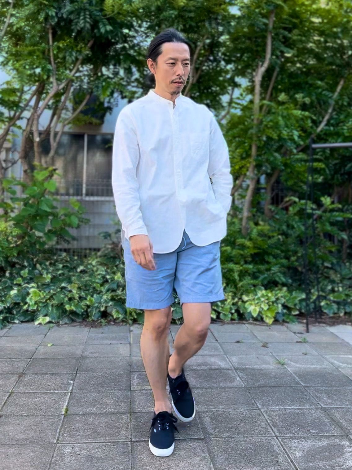 F4167 / SICILIA Shorts / シチリアショーツ / ショートパンツ / サックス