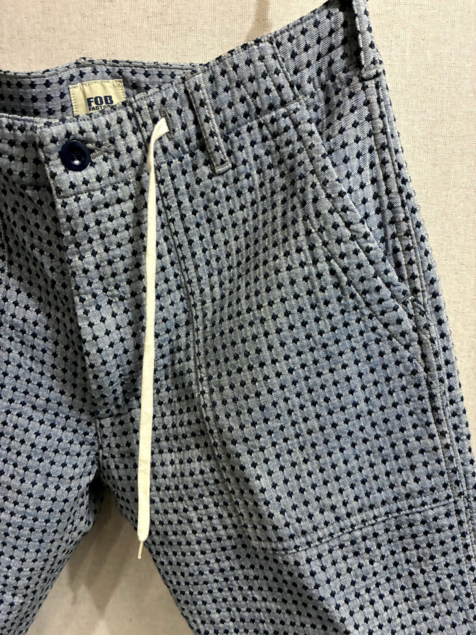 NEEDLE WORK SHORTS  / 刺子ショーツ