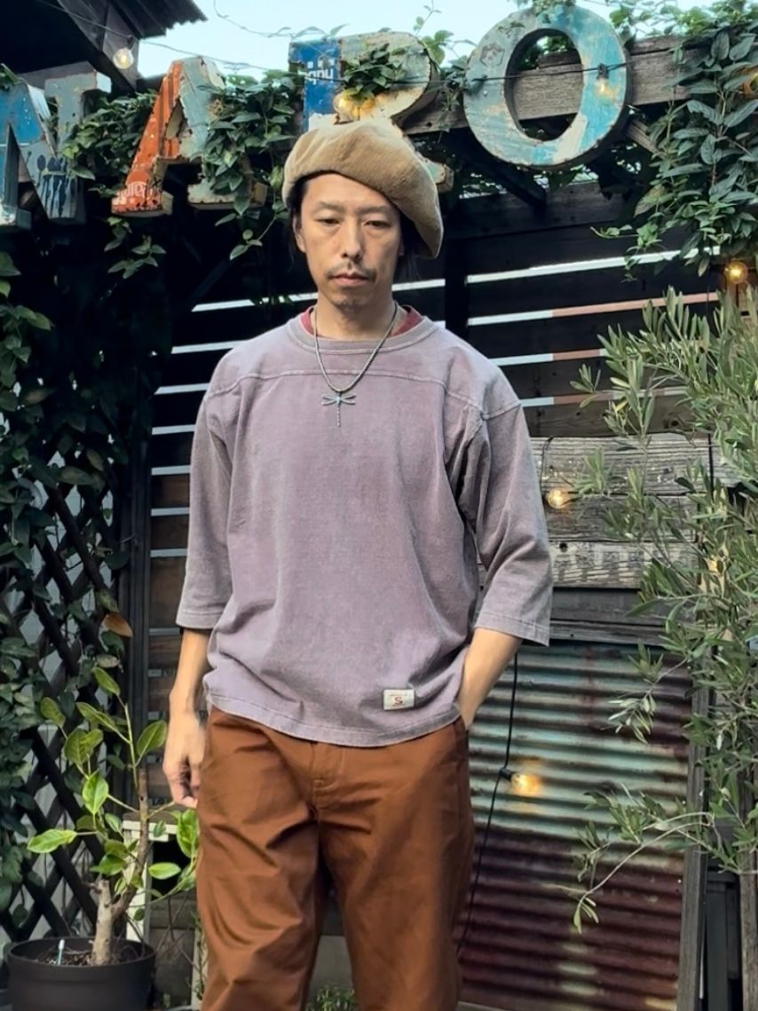 インプレストア / Football half sleeve / Sonya t-cloth V.D /  ハーフスリーブフットボールTシャツ / パープル