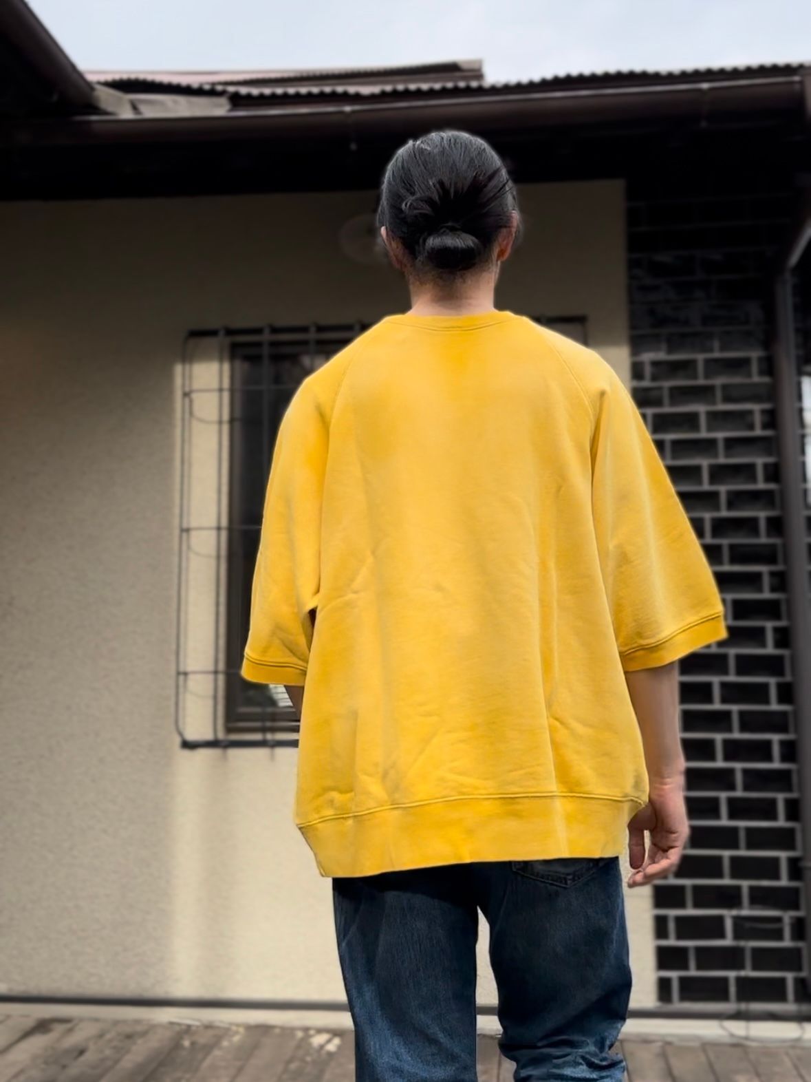 SCREEN STARS / スクリーンスターズ / Sunburned sweat tee / 半袖スウェットTシャツ / イエロー