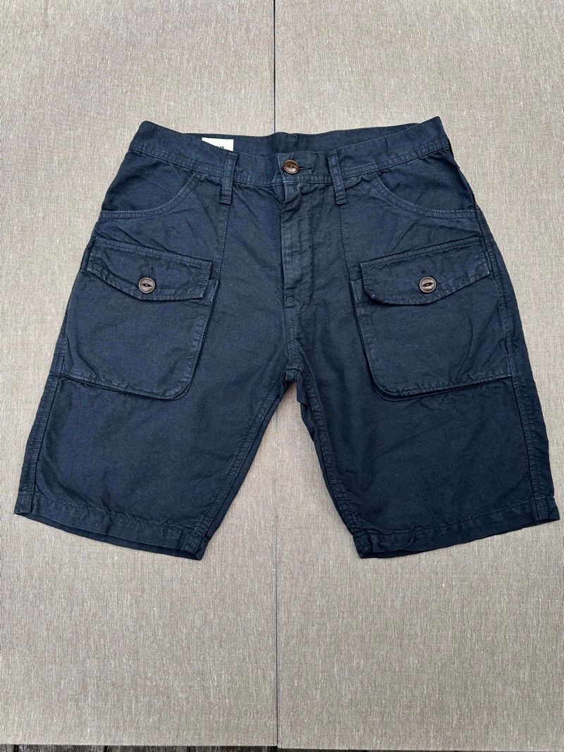 F4146 / OFFICER BUSH SHORTS / ブッシュショーツ / ネイビー