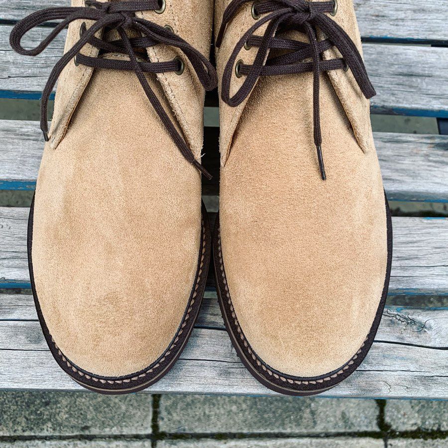 HORWEEN CALICO SUEDE スエードチャッカブーツ