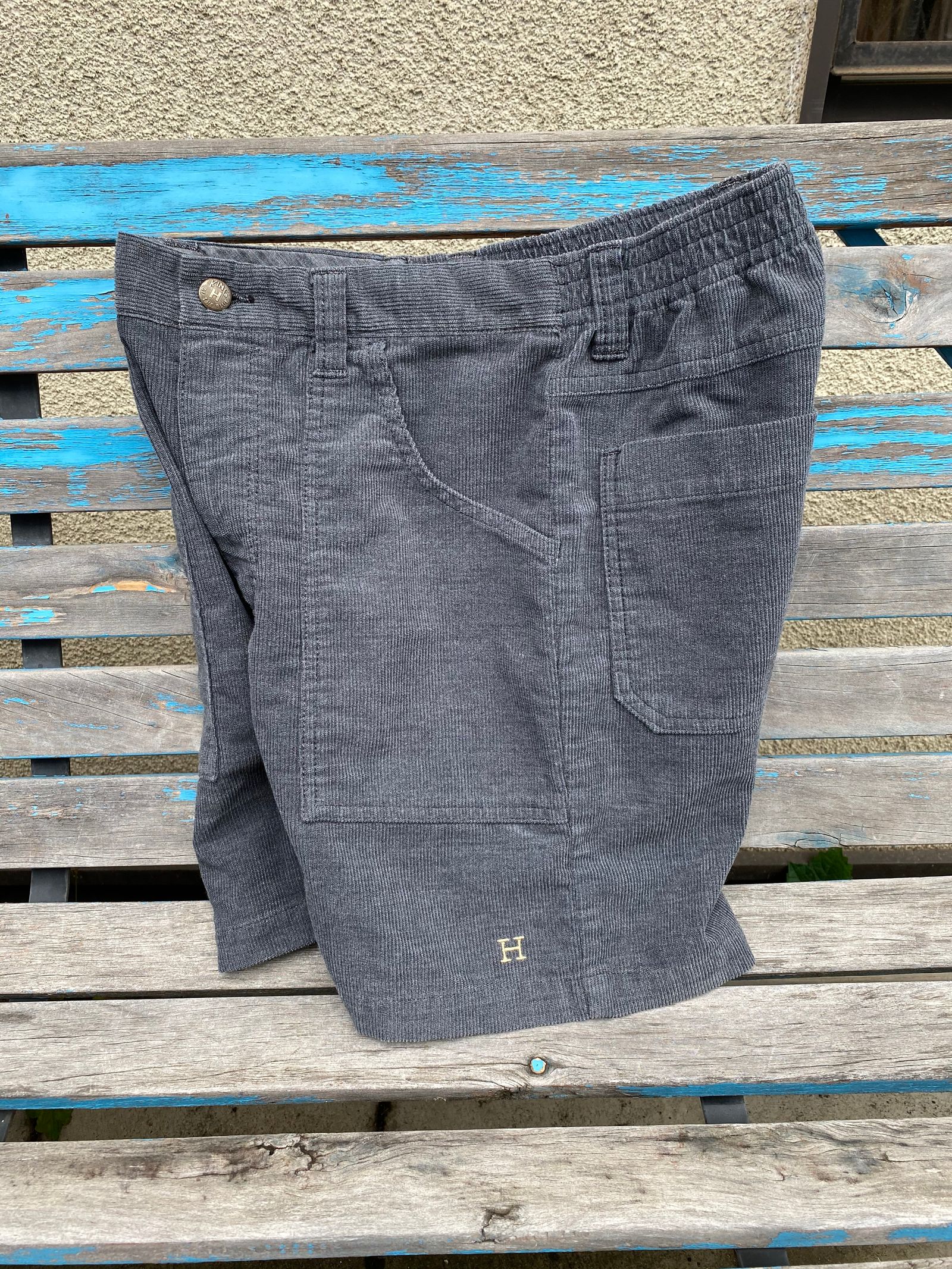 HOLLYWOOD RANCH MARKET サマーコールカレントビーチショーツ CLOSE UP : SUMMER CORDUROY BEACH SHORTS | サマーコールビーチ