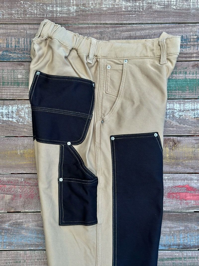 DUBBLE KNEE PANTS / ダブルニーパンツ / ブラック