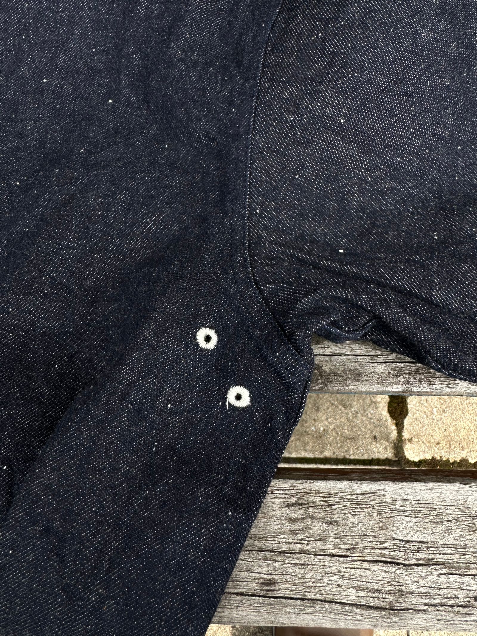 F3490 / BASEBALL SHIRT / ベースボールシャツ / インディゴ