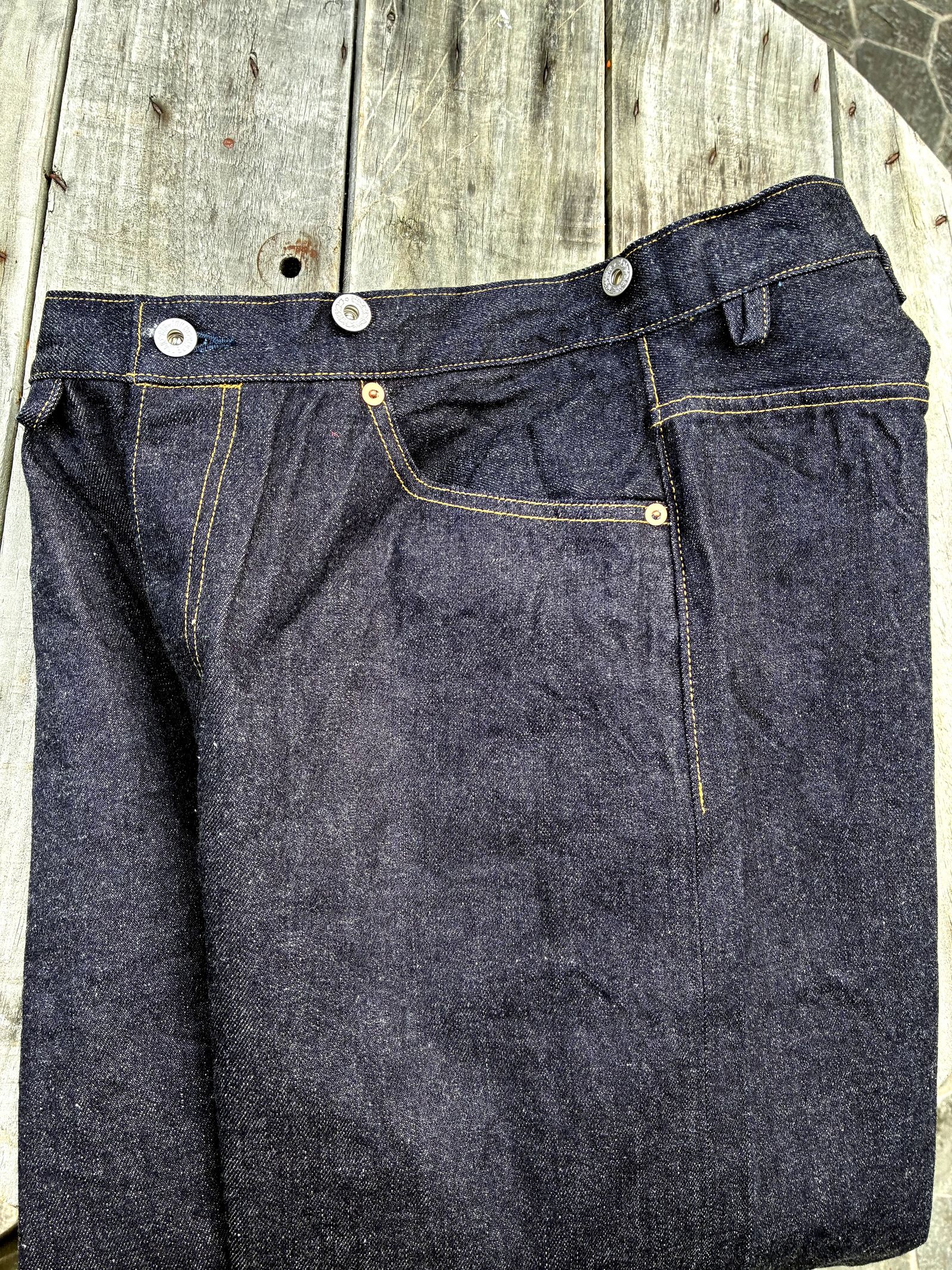 ウエストオーバーオール / シーアイランドコットン / M101(001) / ビッグジョン