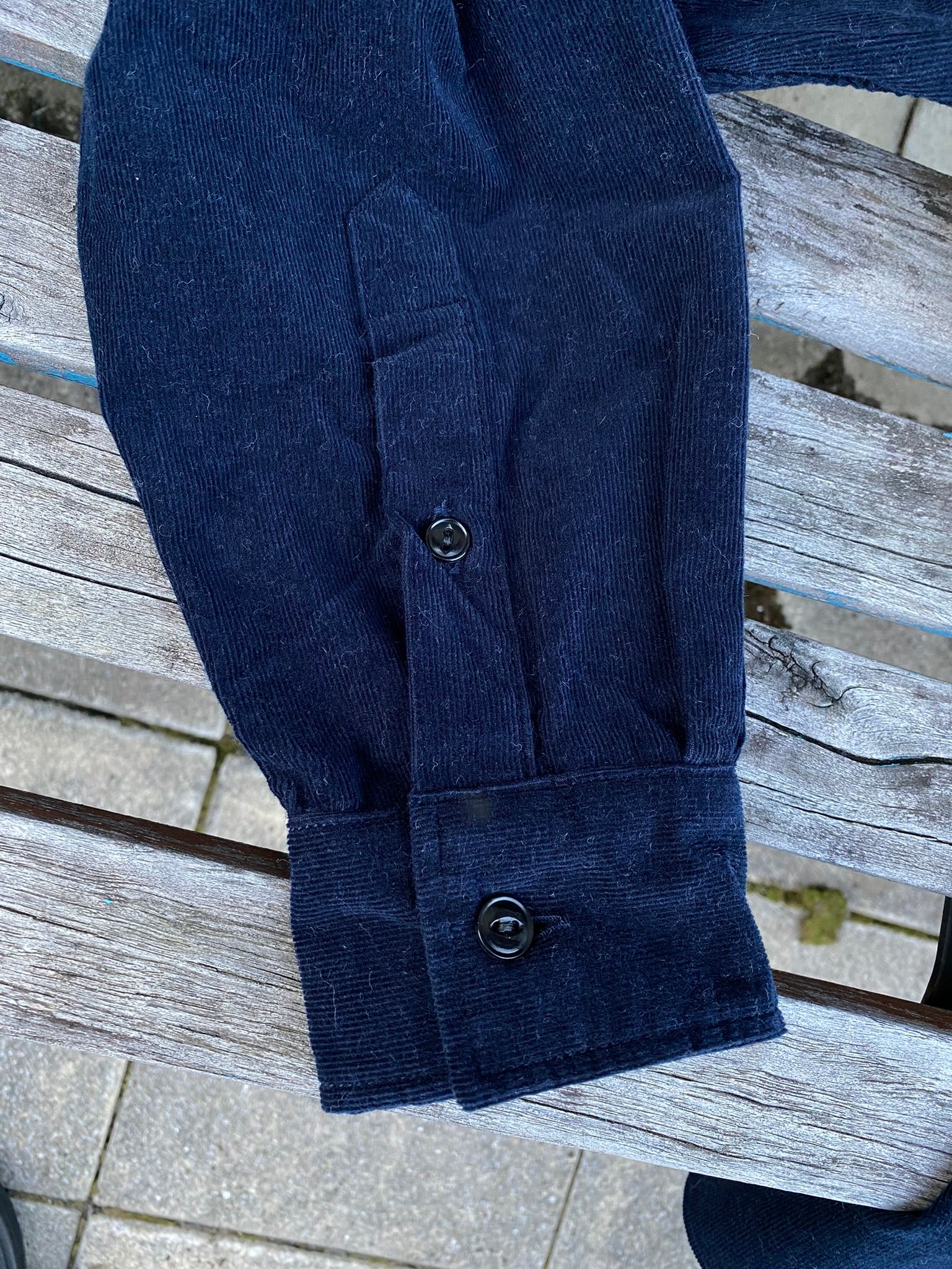 F3482 CORDUROY BALL SHIRT / NAVY