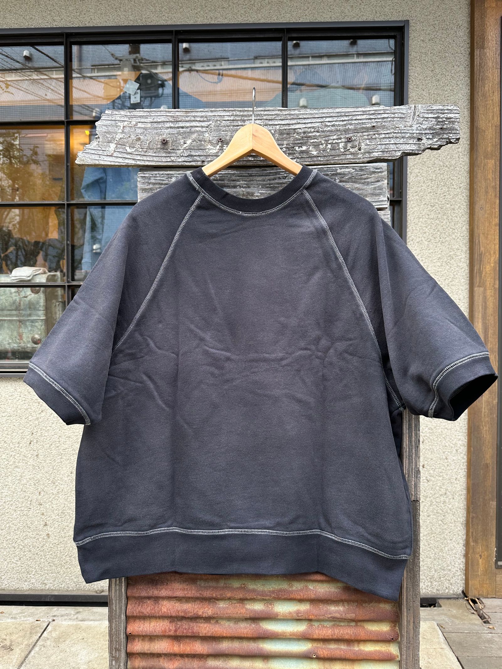 SCREEN STARS / スクリーンスターズ / Sunburned sweat tee / 半袖スウェットTシャツ /  ブラック