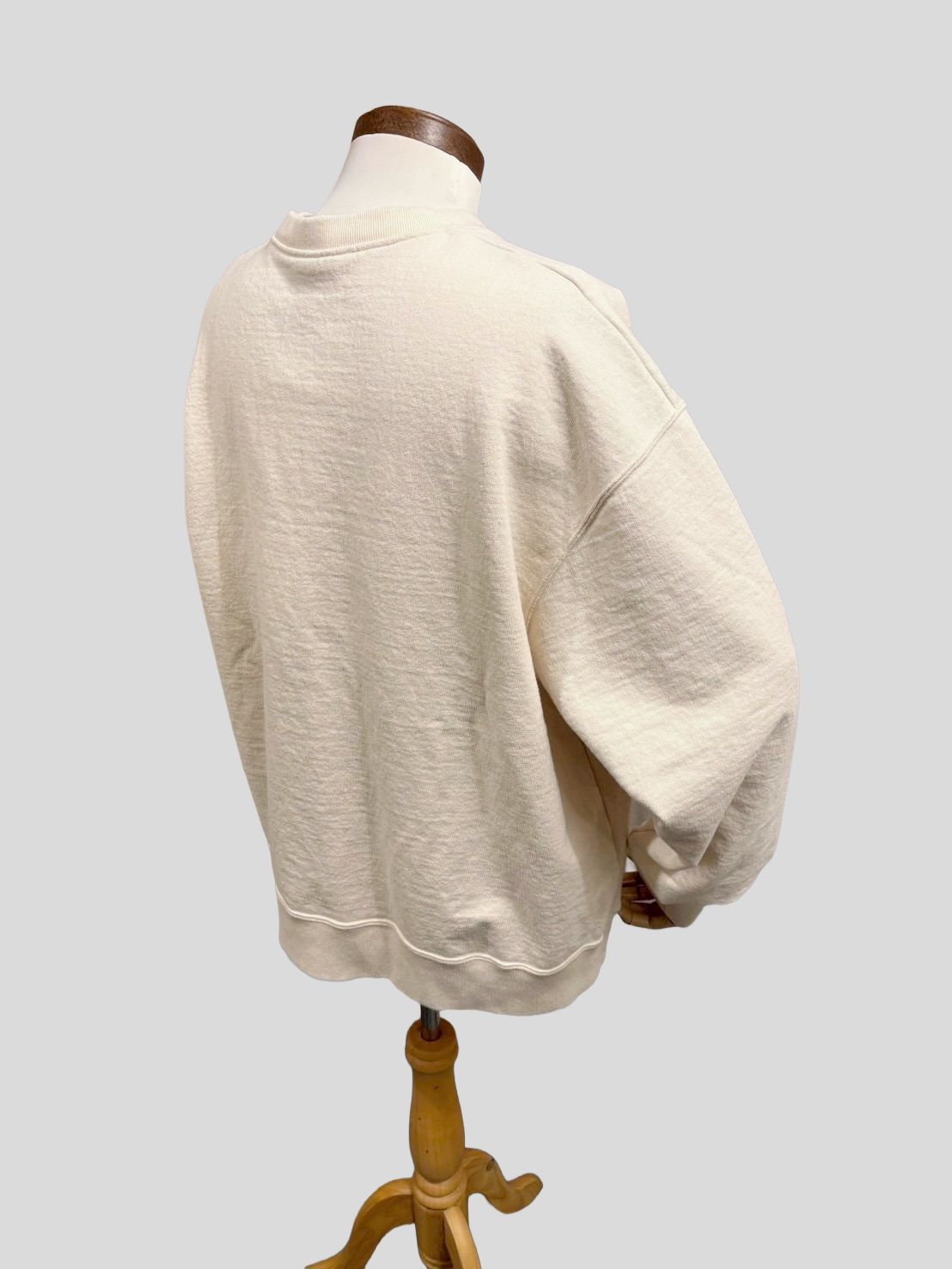 No,10 Crew Zip Parka クルーネックジップスウェットカーディガン / ナチュラル / UNISON SPECIAL ユニゾンスペシャル