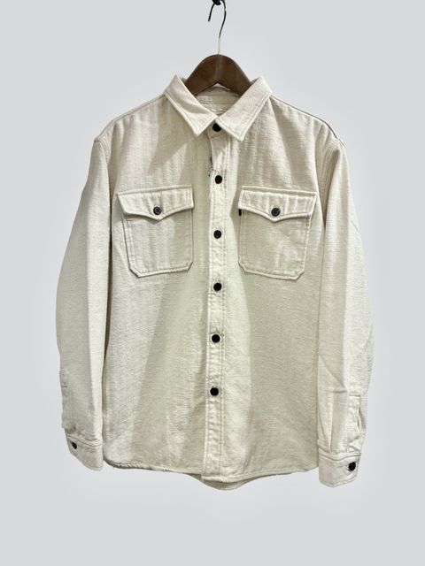 US NAVY CPOシャツ / ナチュラル / ビッグジョン