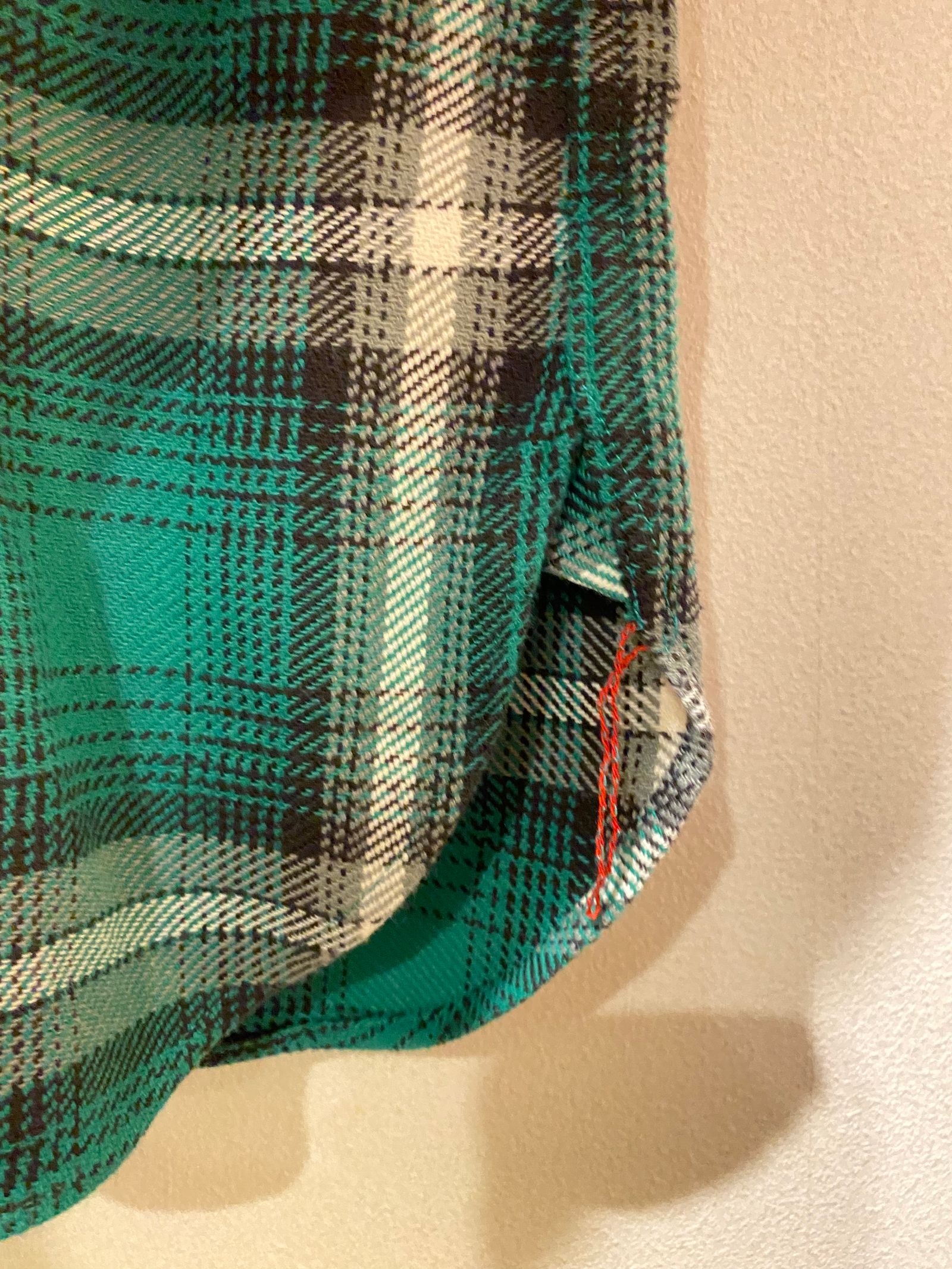 SUGAR CANE - SC28957 / TWILL CHECK WORK SHIRT / ヘビーネル
