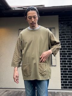 NEEDLE CUTSEW / ニードルカットソー / オリーブ