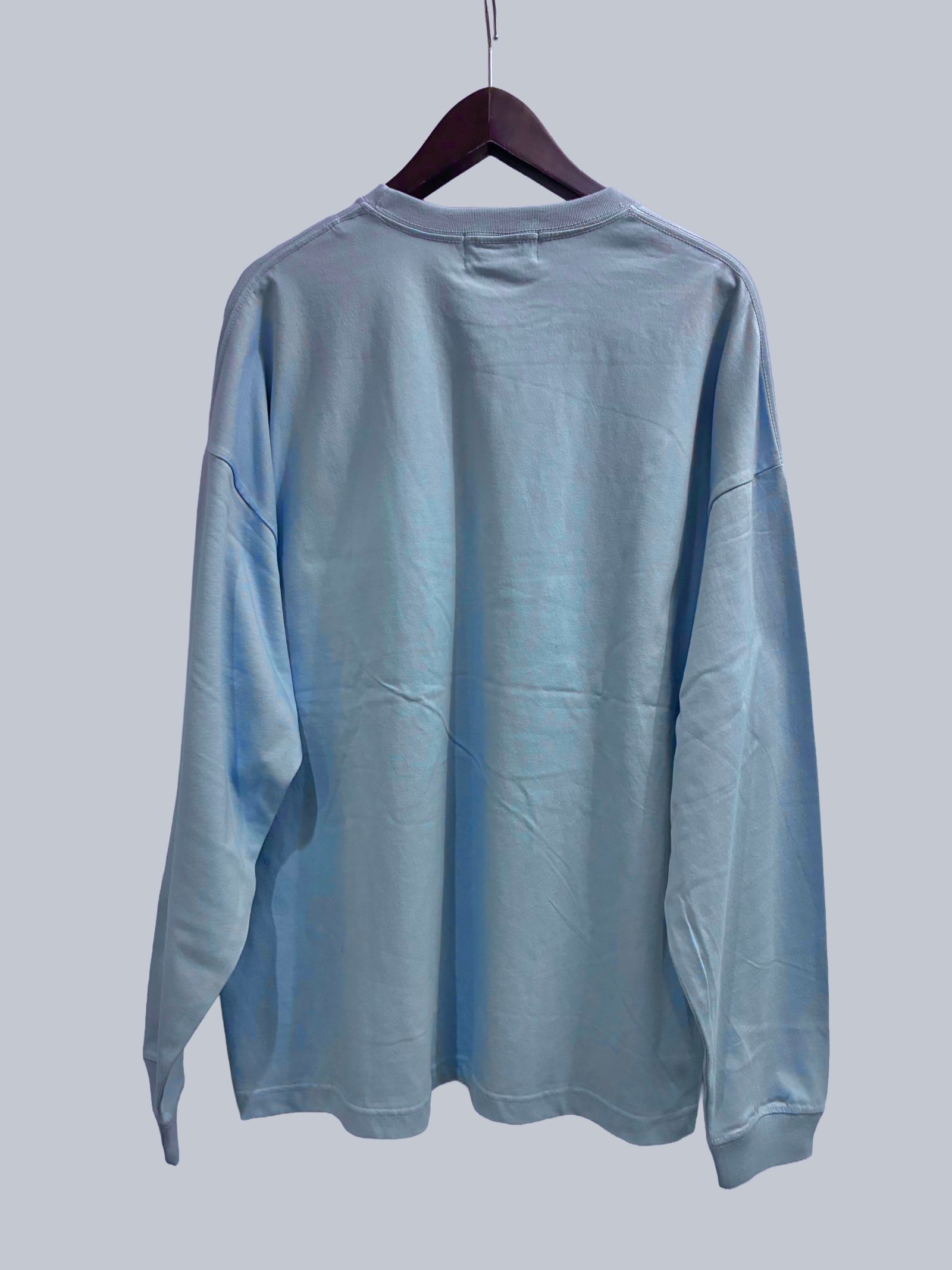 FLOWER EYES L/S TEE / ロングスリーブTシャツ / サックス / ナスングワム