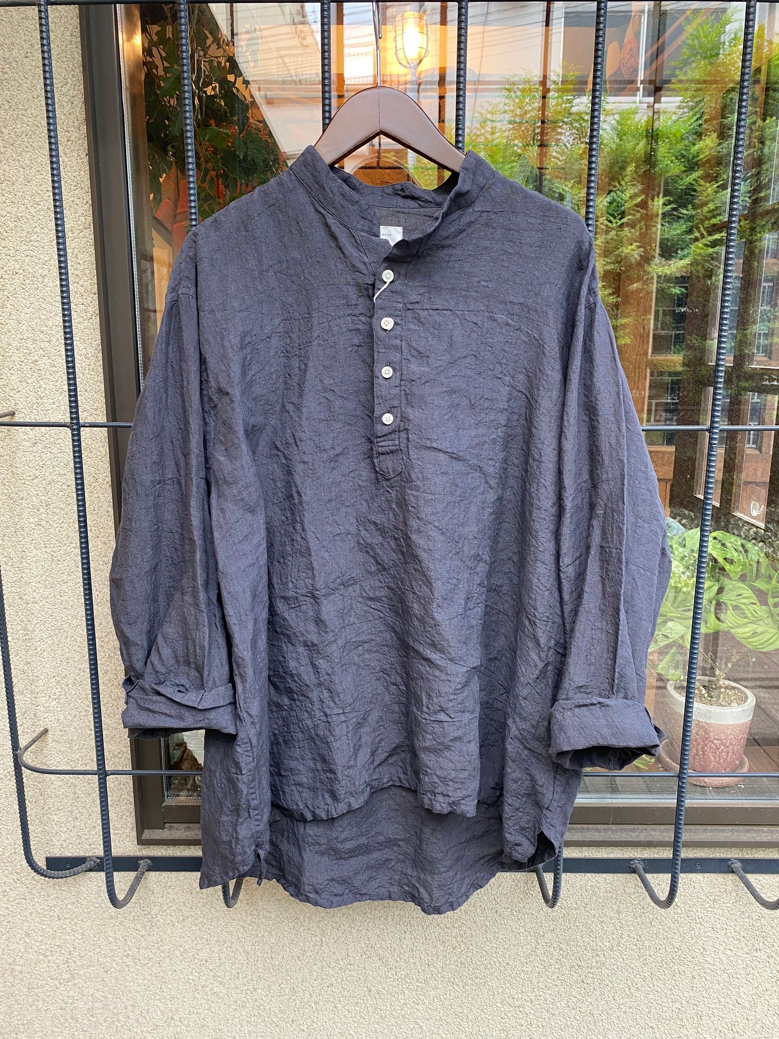 ナスングワム × スピナーベイト / RUI SHIRTS  / チャコール