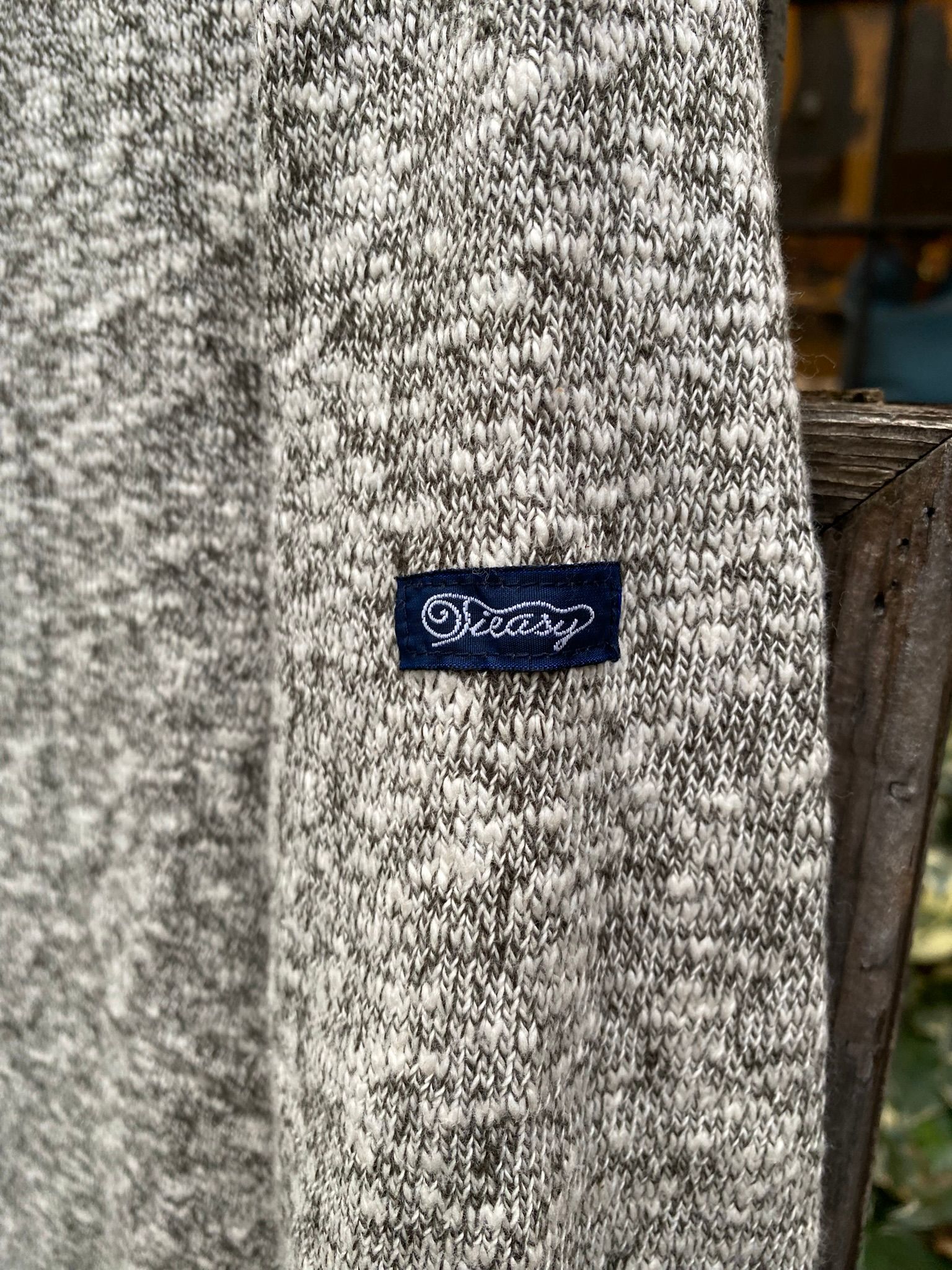 te002H / ORIGNAL NEW HIGH NECK-T / ハイネック / MIX CHARCOAL