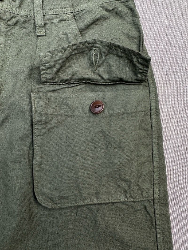 F4146 / OFFICER BUSH SHORTS / ブッシュショーツ / オリーブ