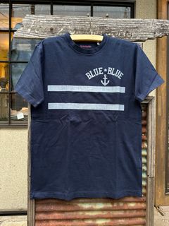 チェストラインTシャツ / ネイビー