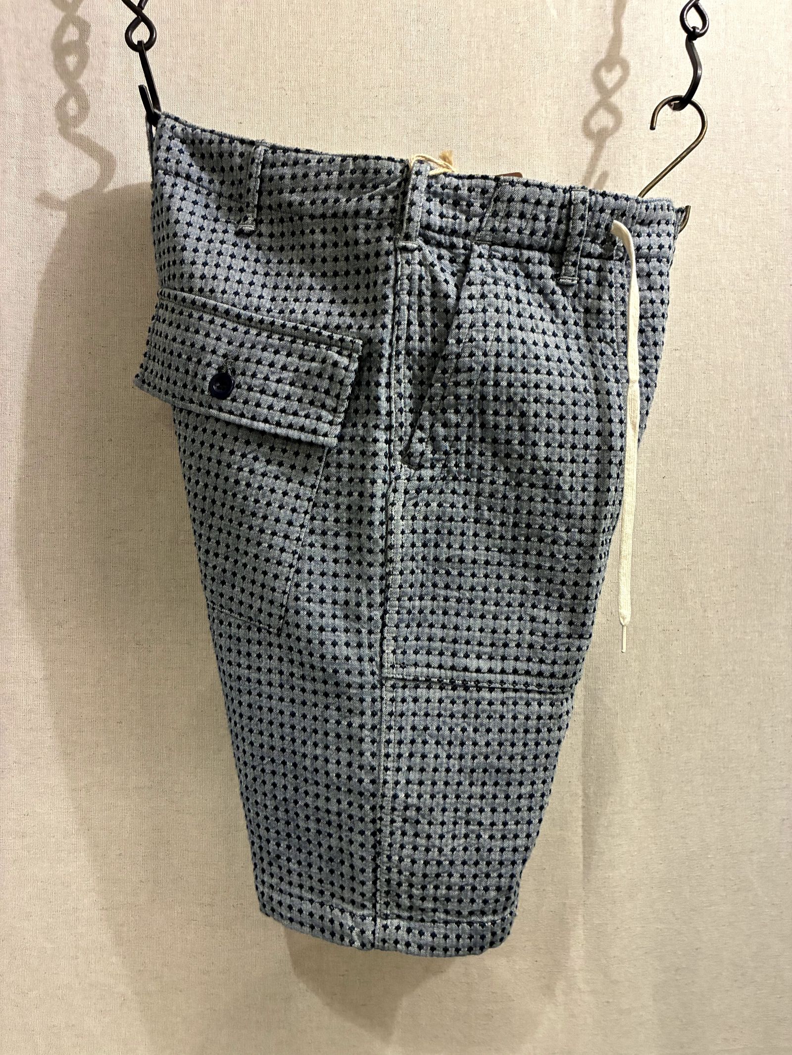 NEEDLE WORK SHORTS  / 刺子ショーツ