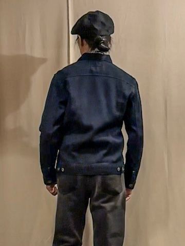 Sashiko 1st Type Jacket 11oz / インディゴ刺子 1stタイプジャケット