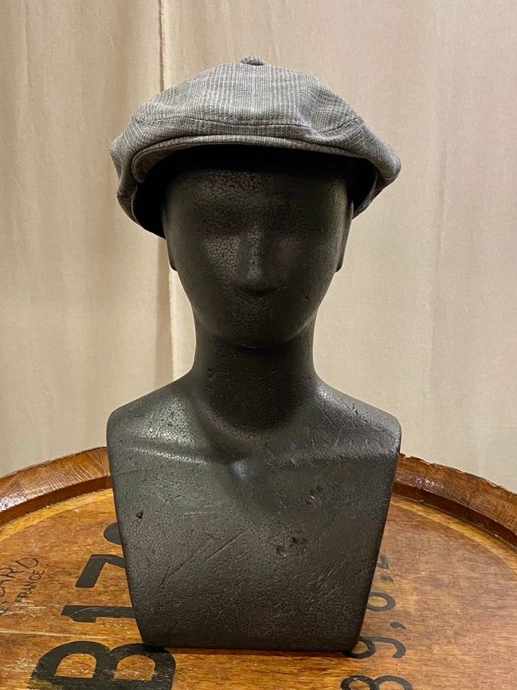 グレンチェックハンティングキャップ / グレー / ハイアー