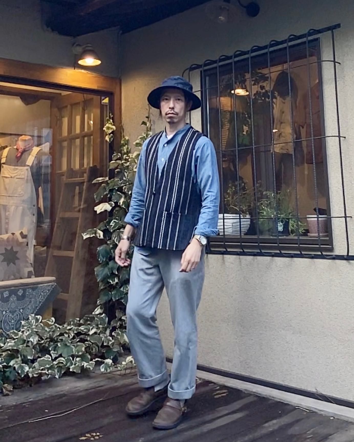 PUEBLO VEST / BLUE