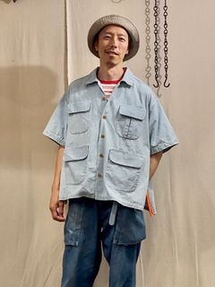 IMPRESTORE / "PORTMAN " オープンシャツ / シャンブレー