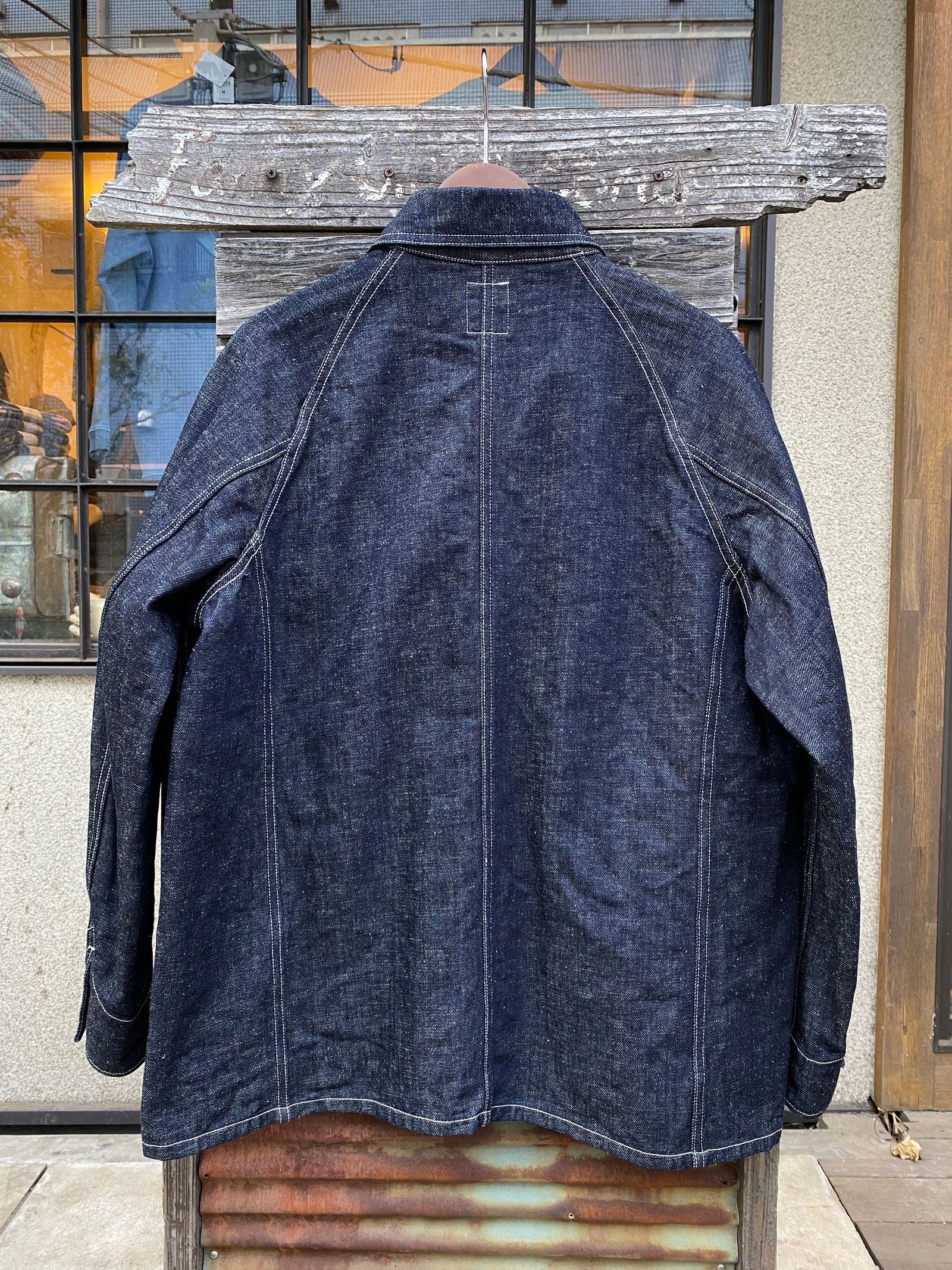 FOB FACTORY - HEMP DENIM COVERALL / ヘンプデニムカバーオール ...