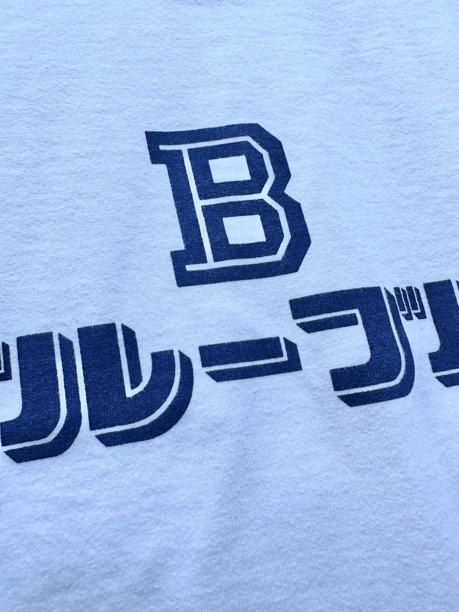 カタカナ ブルーブルーTシャツ / ホワイト