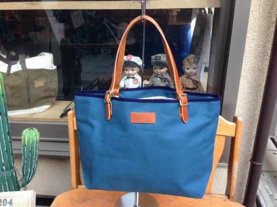 BUTLER VERNER SAILS バトラーバーナーセイルズ カラーキャンバストートバッグ