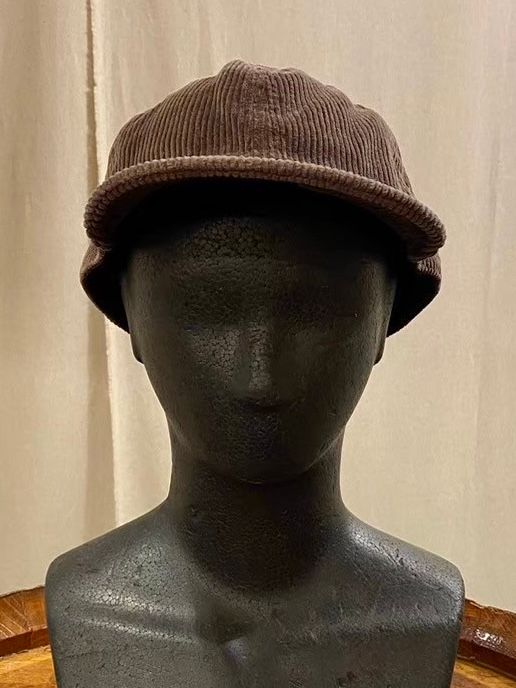 8wel CORDUROY CAP / コーデュロイキャップ / ブラウン