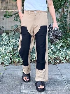 DUBBLE KNEE PANTS / ダブルニーパンツ / ブラック