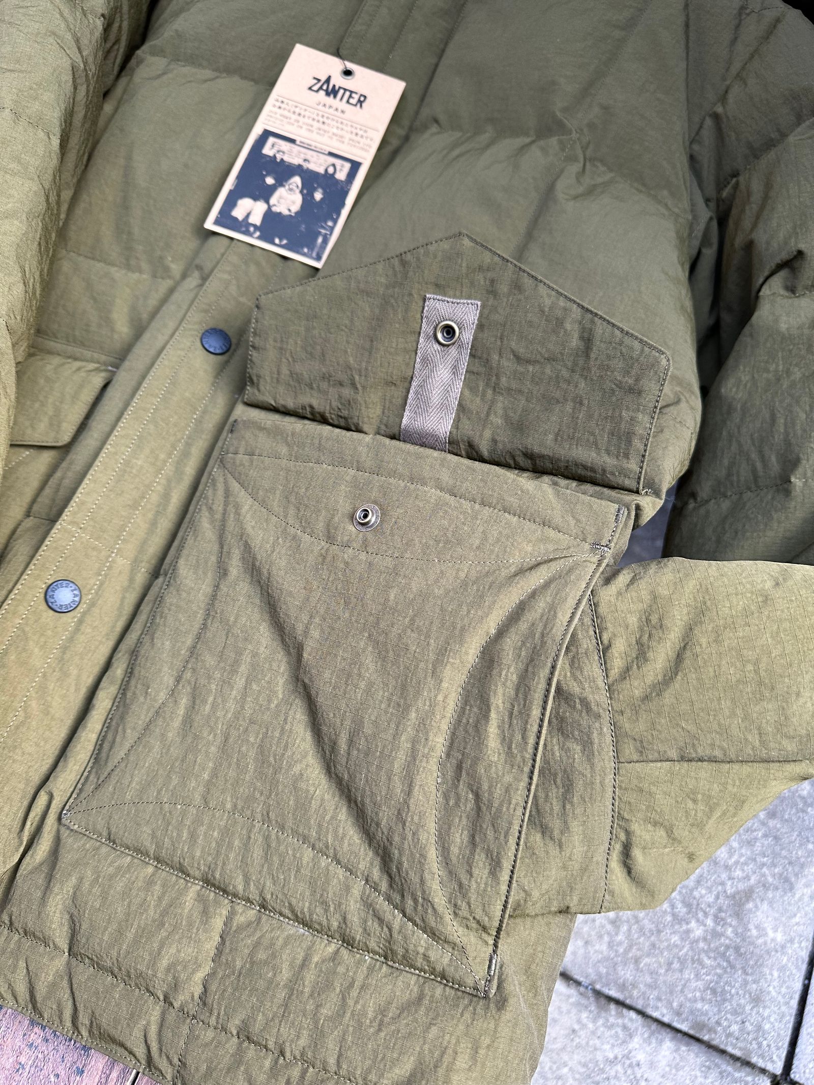 DOWN PARKA VINTAGE1956 / 6740 ダウンジャケット / オリーブ