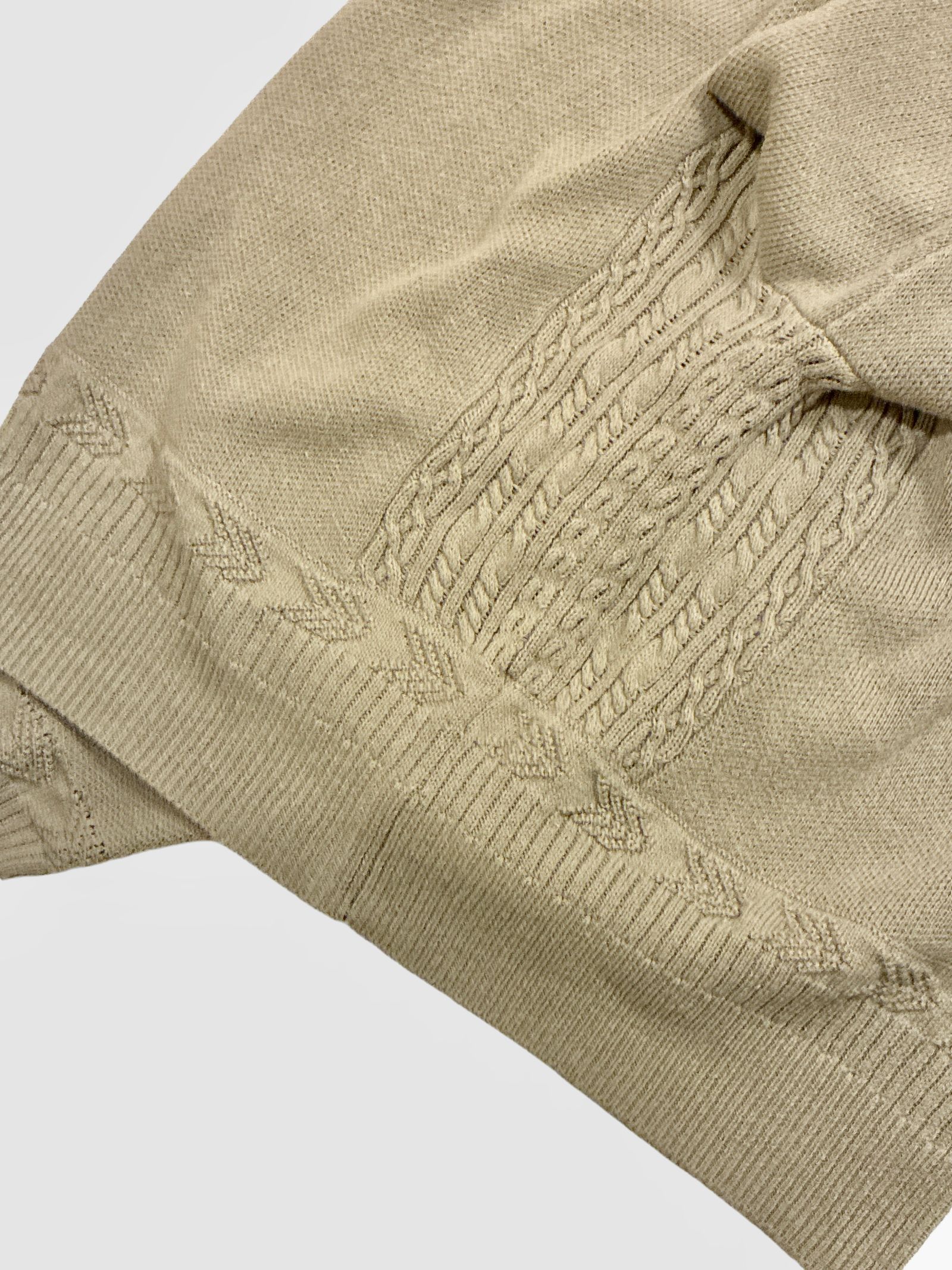 ACTUALLY PARKA / ニットパーカー / グレージュ / ナスングワム