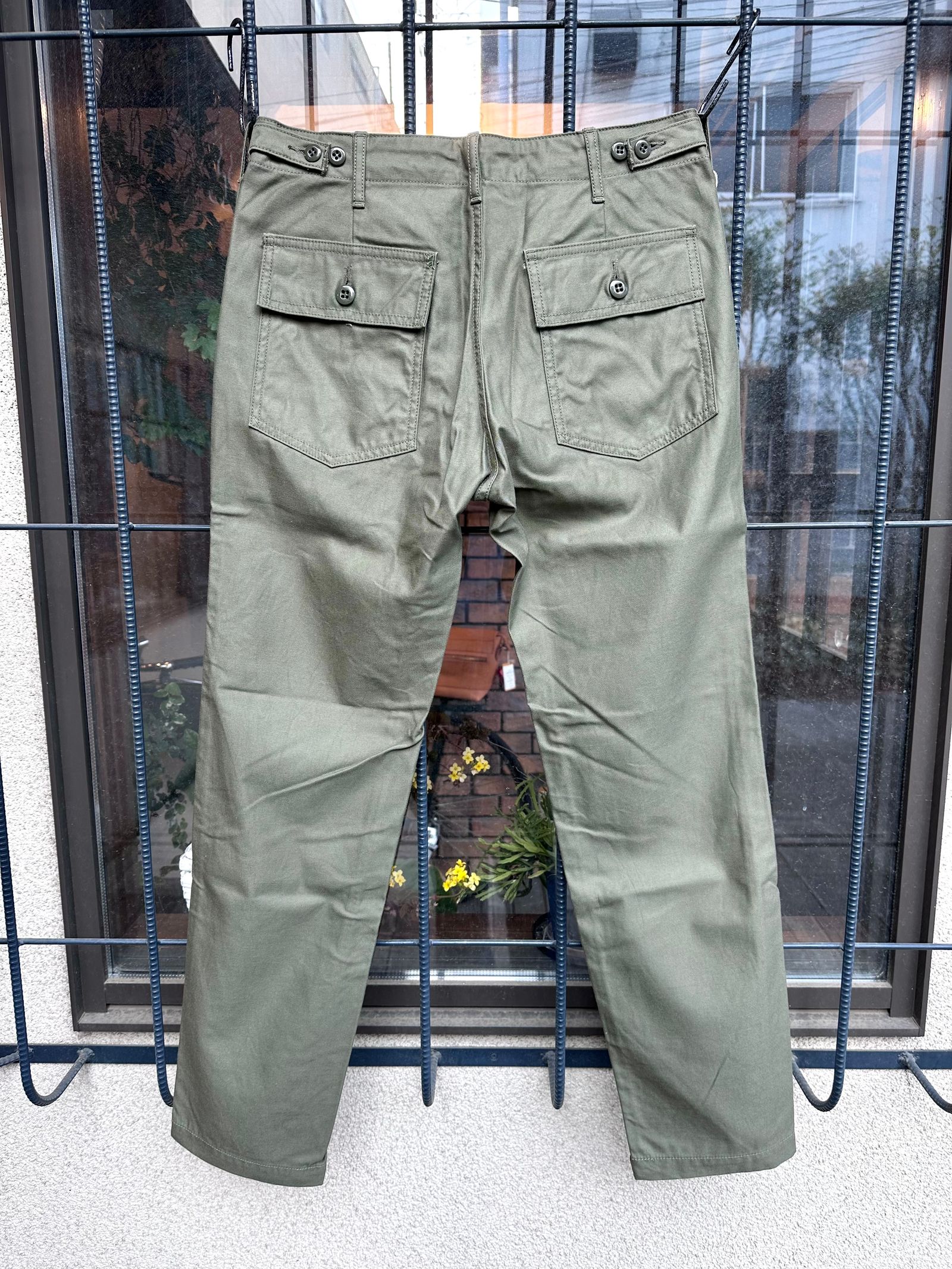 F0431 / BAKER PANTS / ベイカーパンツ / ベーカー / ファティーグパンツ / ワークパンツ / オリーブ