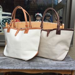 Butler Verner Sails 4号キャンバス×レザートートバッグ