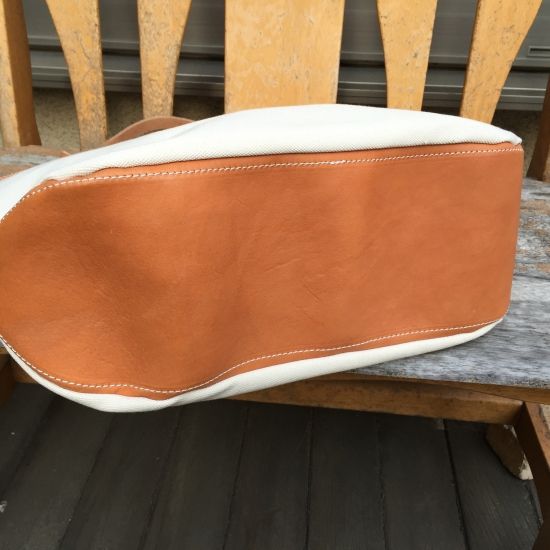 Butler Verner Sails 4号キャンバス×レザートートバッグ