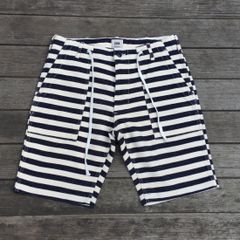 FOB FACTORY リラックスベーカーショーツ  ボーダー